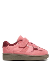 Clarks Pink Cypress Pop Toddler Trainers - Image 1 of 6