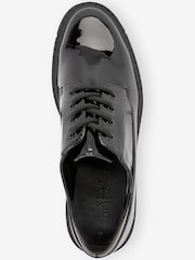 Black Patent Forever Comfort® Super Chunky Lace-Up Shoes - Image 5 of 7