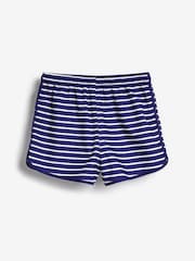 Navy/White Stripe Quick Dry Beach Shorts - Image 2 of 3