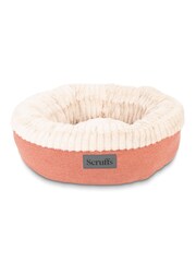 Scruffs Terracotta Ellen Dog or Cat Ring Donut Bed - Image 3 of 5