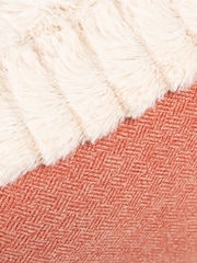 Scruffs Terracotta Ellen Dog or Cat Ring Donut Bed - Image 4 of 5