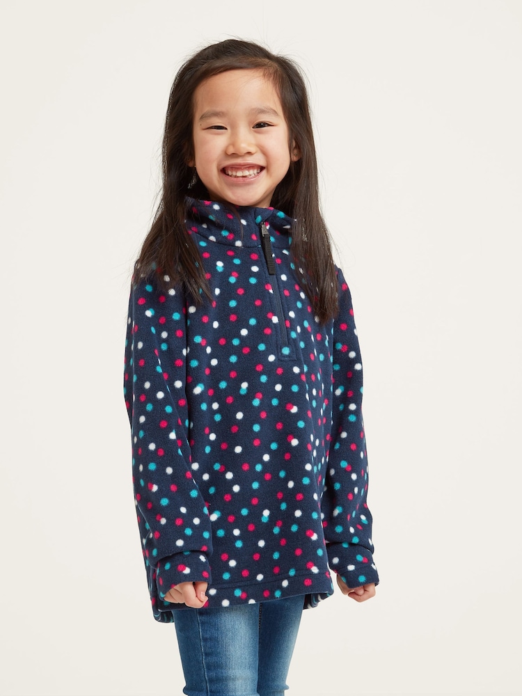 Tog 24 Light Blue Toffolo Zip Neck Fleece - Image 1 of 6