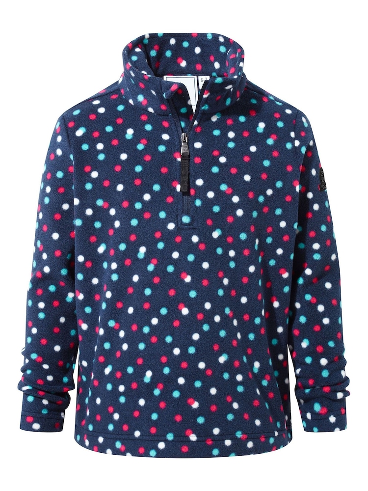 Tog 24 Light Blue Toffolo Zip Neck Fleece - Image 6 of 6