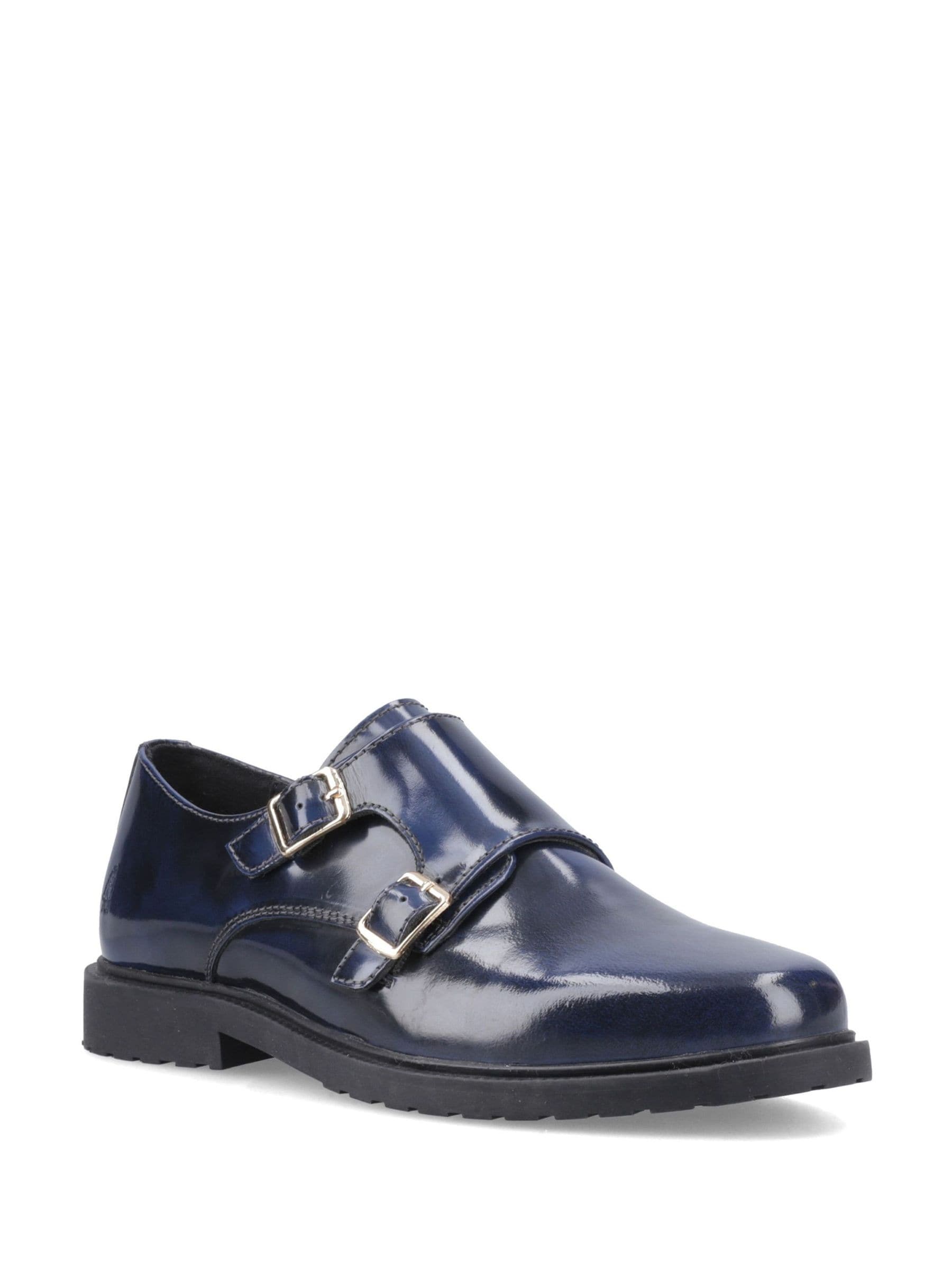 Hush Puppies Women's Navy Verity Hi-Shine Monk In | Size: 4 - Image 6