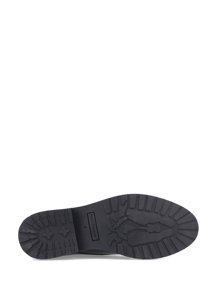 Hush Puppies Blue Verity Hi-Shine Monk Shoes - Image 6 of 6