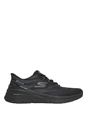 Skechers Black Arch Fit 3.0 Trainers - Image 1 of 3