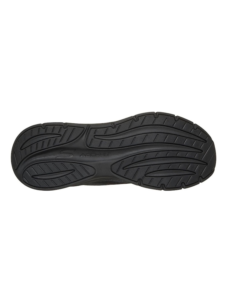 Skechers Black Arch Fit 3.0 Trainers - Image 3 of 3
