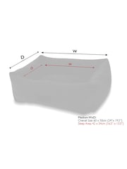 Scruffs Ivory Boucle Dog Box Bed - Image 6 of 6