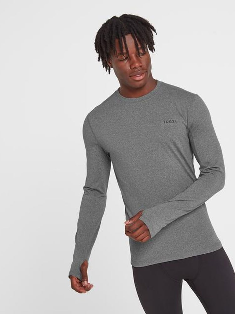 Tog 24 Grey Snowdon Thermal Saga T-Shirt - Image 1 of 3