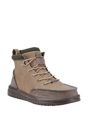 HEYDUDE מגפיים קלאסיים מעור מלאכותי רך, דגם Bradley - תמונה 2 מתוך 4