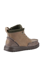 HEYDUDE מגפיים קלאסיים מעור מלאכותי רך, דגם Bradley - תמונה 3 מתוך 4