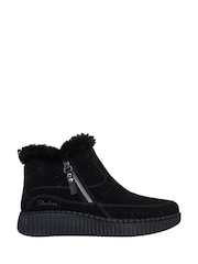 Skechers Black Wilshire BLVD Fresh Zip Ankle Boots - Image 1 of 3