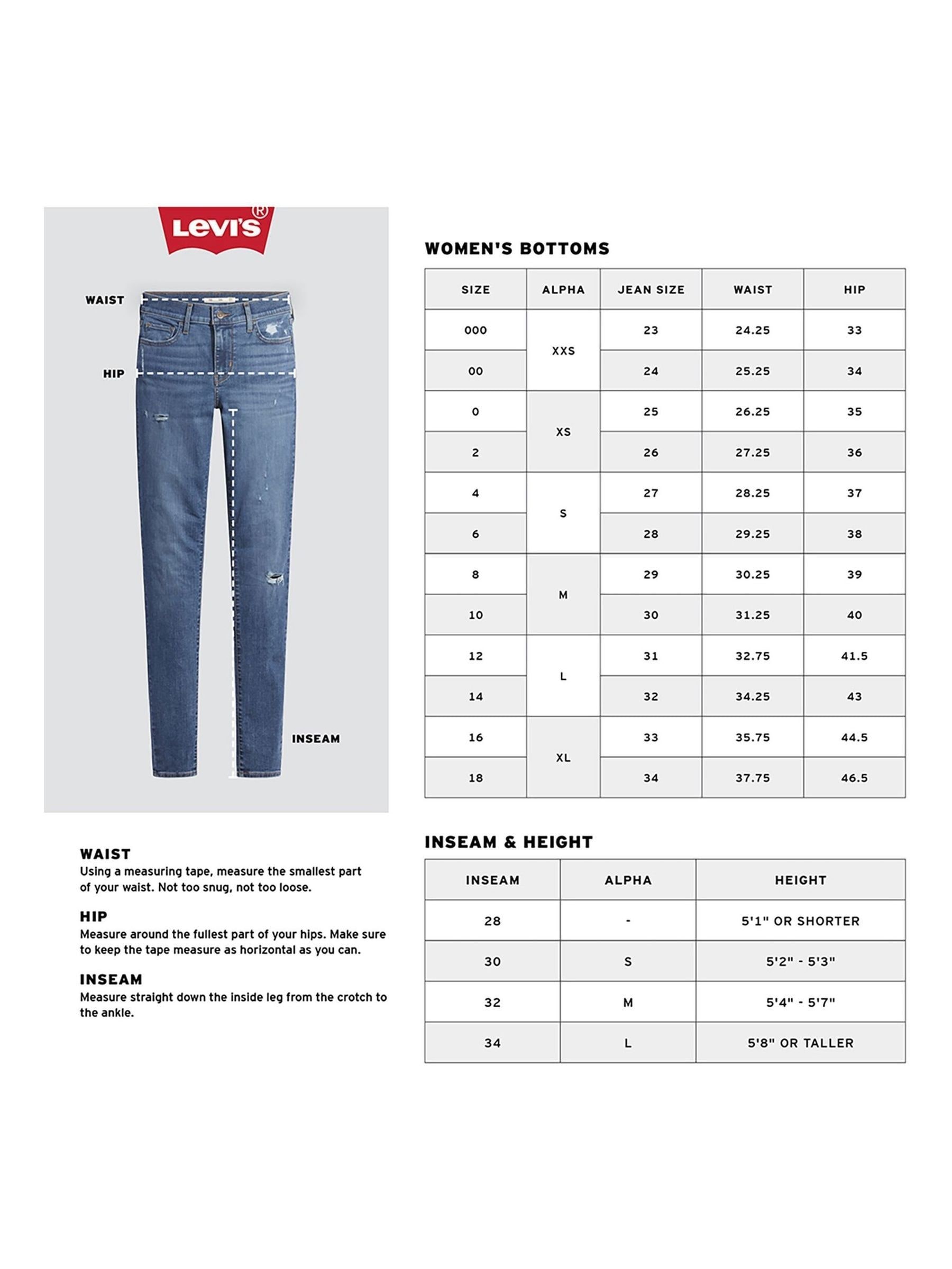 Women's size 18 levis jeans hot sale