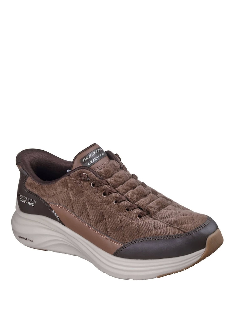Brūna krāsa - Skechers Contour Foam Cordelux kedas - Attēls 2 no 3