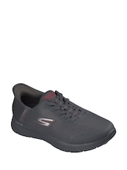 Skechers Grey GO WALK Flex Hands Up Shoes - Image 2 of 3