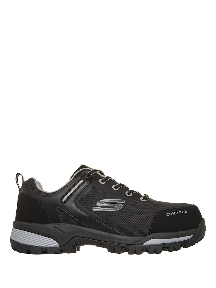 Skechers Black Gatlon Strigax Safety Trainers - Image 1 of 3