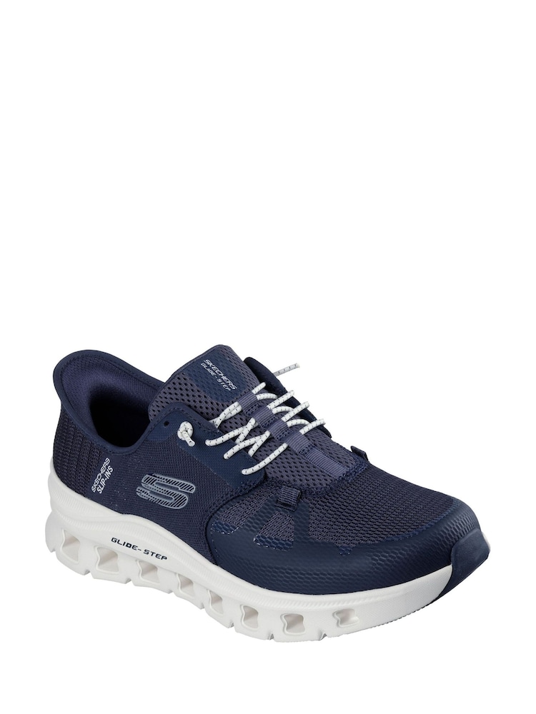 Skechers Blue Glide-Step Pro Trainers - Image 2 of 3 Skechers Blue Glide-Step Pro Trainers - Image 2 of 3