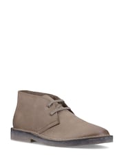 Hush Puppies Tan Brown Samuel Leather Chukka Boots - Image 5 of 6