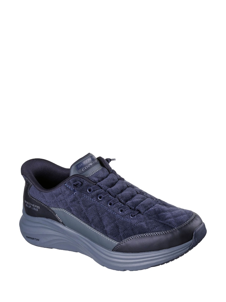 Zils - Skechers Contour Foam Cordelux kedas - Attēls 1 no 3