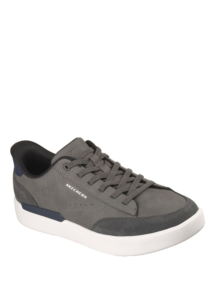 Skechers Grey Verloma Radical Casual Trainers - Image 2 of 3