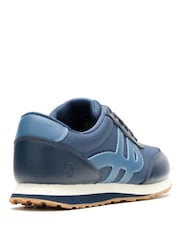 Hush Puppies Blue Seventy8 Sneaker Trainers - Image 3 of 3