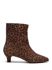 Hush Puppies Animal Nahla Kitten Heel Boots - Image 1 of 5