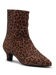 Hush Puppies Animal Nahla Kitten Heel Boots - Image 2 of 5