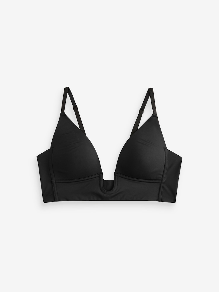 Black Deep Plunge Multiway Bra A-E - Image 6 of 9