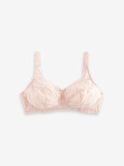 Plum Purple/Teal Blue/Light Pink Total Support Full Cup Lace Ultimate Comfort Bras B-H 3 Pack - Image 13 of 14