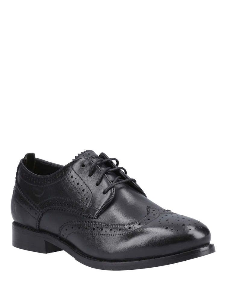 Hush Puppies Black Natalia Brogues - Image 2 of 4 Hush Puppies Black Natalia Brogues - Image 2 of 4