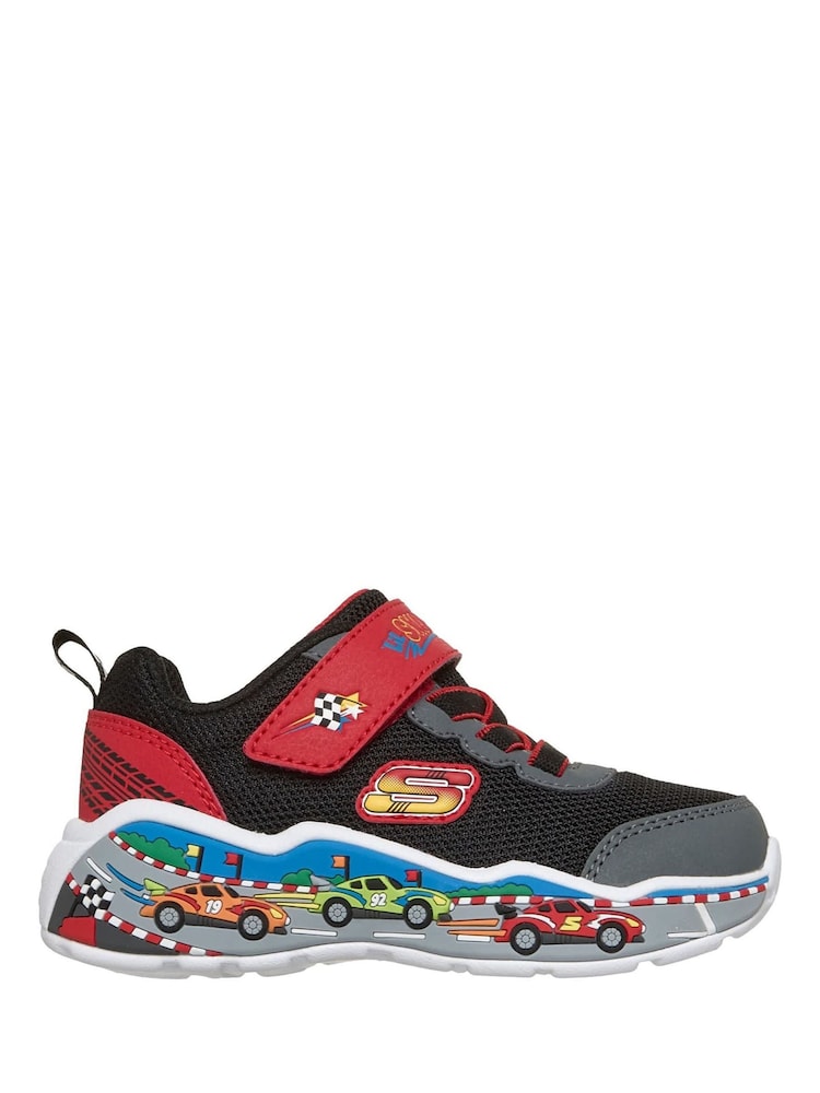 Skechers Black Play Scene Trainers - Image 1 of 3 Skechers Black Play Scene Trainers - Image 1 of 3