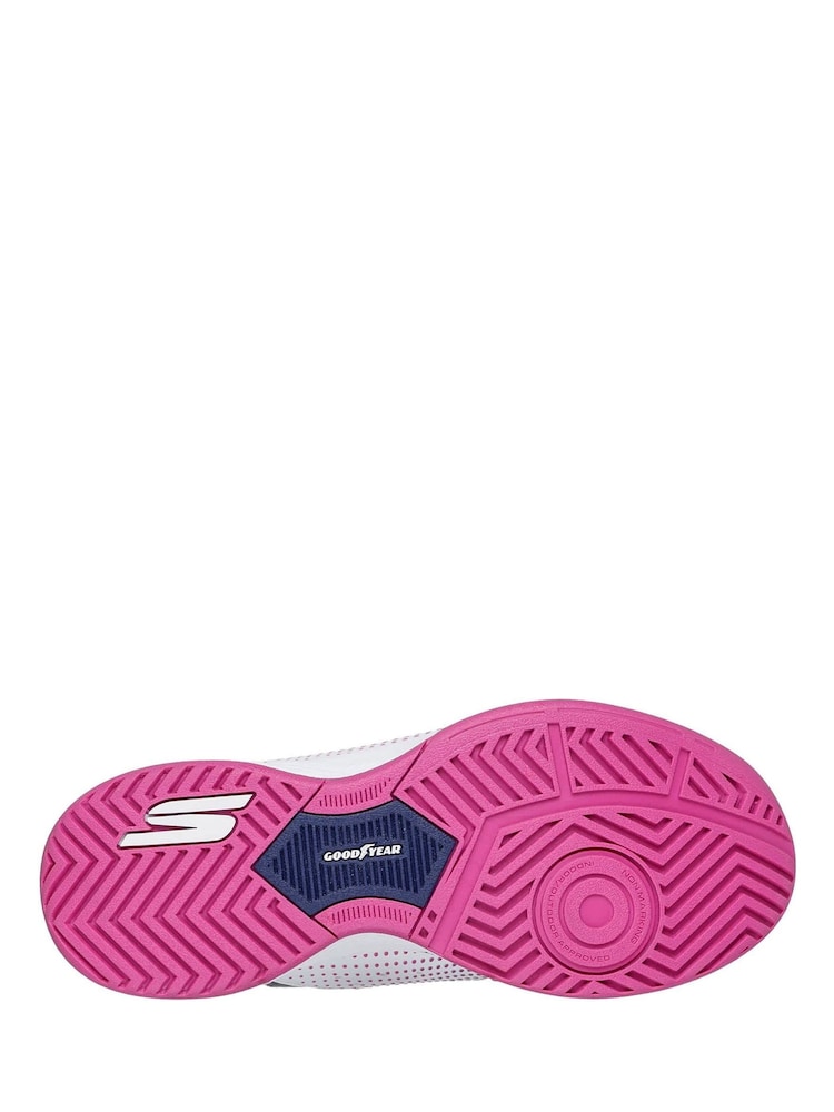 Skechers White Slip-ins Relaxed Fit Viper Court Reload Trainers - Image 3 of 3 Skechers White Slip-ins Relaxed Fit Viper Court Reload Trainers - Image 3 of 3