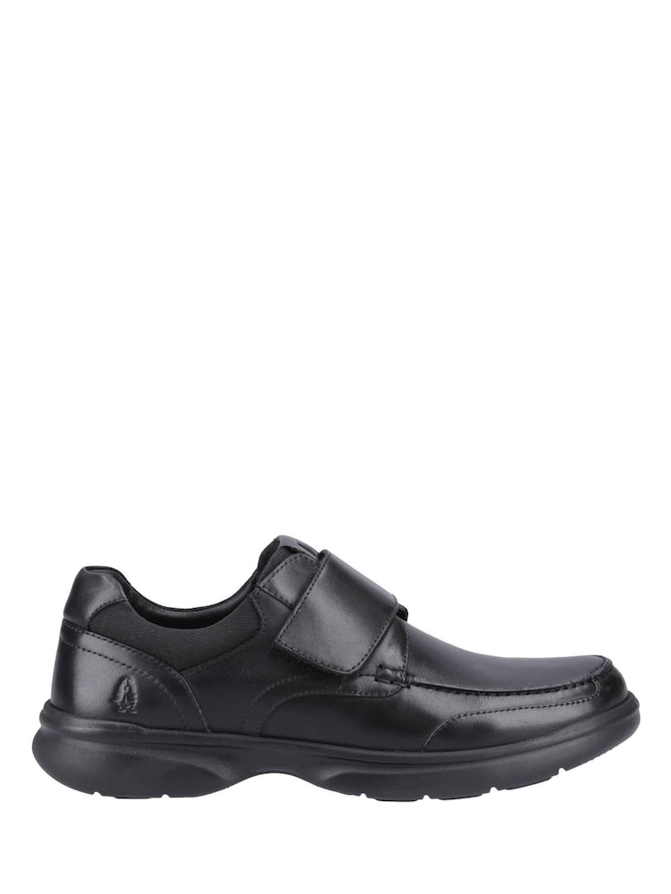 Hush Puppies Black Hector Touch Fastening Shoes - Image 1 of 4