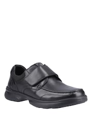 Hush Puppies Black Hector Touch Fastening Shoes - Image 2 of 4