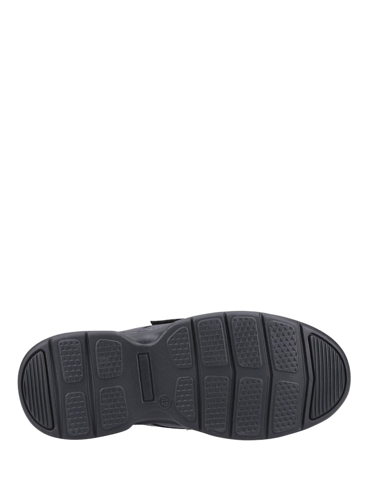Hush Puppies Black Hector Touch Fastening Shoes - Image 4 of 4