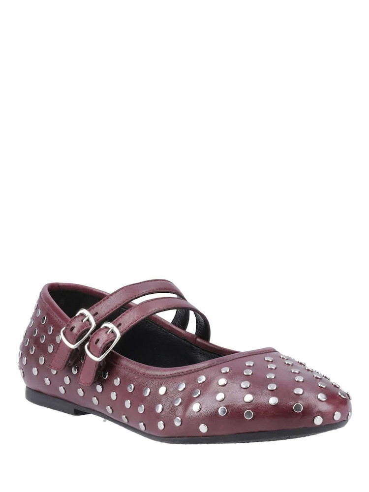 Hush Puppies Purple Nixie Studded Mary Jane Shoes - Image 2 of 4