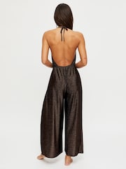 Ann Summers Gold Copper Ibiza Nights Metallic Jumpsuit - Image 2 of 3