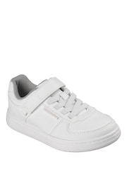 Skechers White Quick Street Lite Trainers - Image 2 of 2