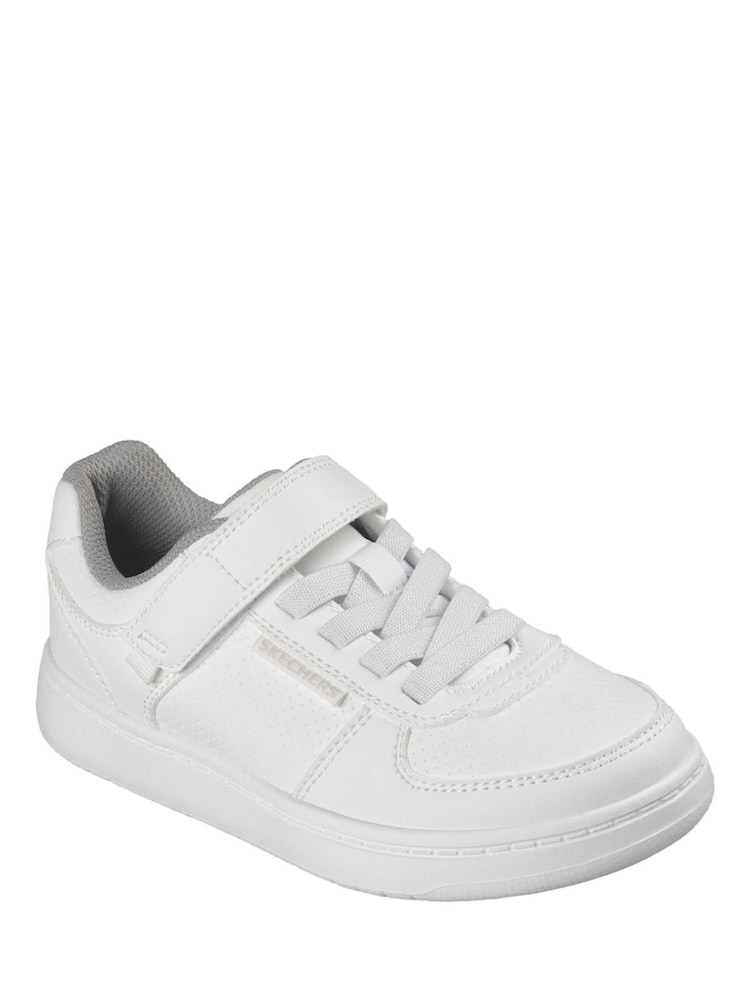 Skechers White Quick Street Lite Trainers - Image 2 of 2 Skechers White Quick Street Lite Trainers - Image 2 of 2