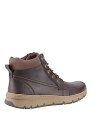 Hush Puppies Brown Nixon Ankle Boots - Image 3 of 4