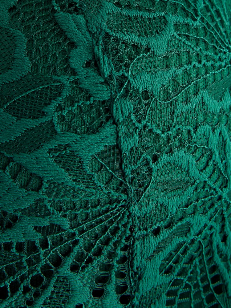 Green Pad Non Wire Comfort Lace Bra - Image 8 of 8 Green Pad Non Wire Comfort Lace Bra - Image 8 of 8