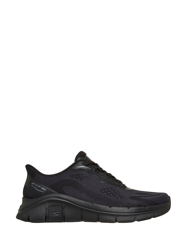 შავი - Skechers Relaxed Fit Flex Zayder Trainers - სურათი 1 3-დან შავი - Skechers Relaxed Fit Flex Zayder Trainers - სურათი 1 3-დან