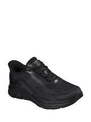 შავი - Skechers Relaxed Fit Flex Zayder Trainers - სურათი 2 3-დან