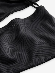 Black Pad Non Wire Microfibre & Lace Light Pad Ultimate Comfort Bra A-E - Image 7 of 7