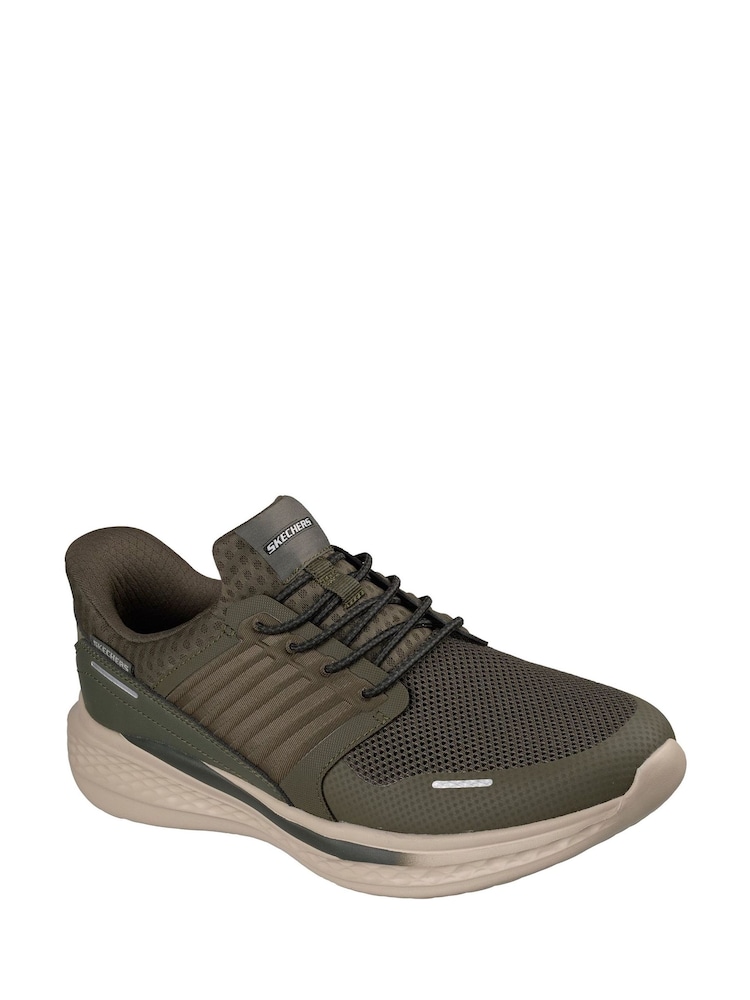 Skechers Green Slade Luther Trainers - Image 2 of 3 Skechers Green Slade Luther Trainers - Image 2 of 3