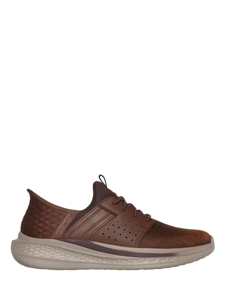 Skechers Brown Slade Zachary Shoes - Image 1 of 3