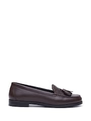 초콜릿 브라운 - Hush Puppies 코니 태슬 로퍼 - 5의 이미지 1