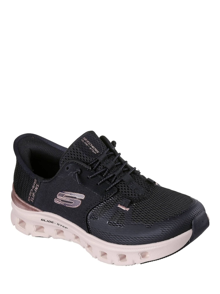 Skechers Black Glide-Step Pro Radiant Stride Trainers - Image 2 of 2