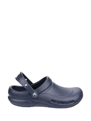 Crocs Blue Bistro Slip Resistant Work Clog - Image 1 of 5