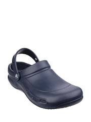Crocs Blue Bistro Slip Resistant Work Clog - Image 2 of 5